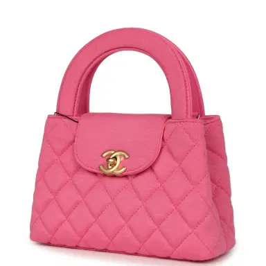 Chanel Chanel Small Kelly Dark Pink Jersey Brushed Gold Hardware | Thumbnail 5 Chanel Chanel Small Kelly Dark Pink Jersey Brushed Gold Hardware | Thumbnail 5