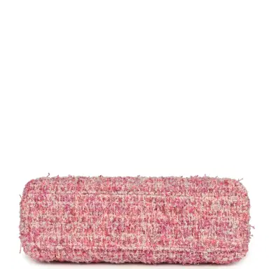 Chanel Chanel Small Kelly Shopper Pink Tweed Brushed Gold Hardware | Thumbnail 6 Chanel Chanel Small Kelly Shopper Pink Tweed Brushed Gold Hardware | Thumbnail 6