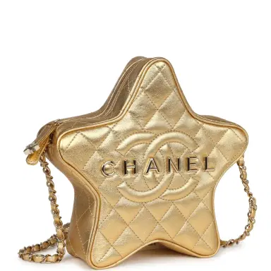 Chanel Chanel Star Bag Metallic Gold Lambskin Gold Hardware | Thumbnail 2 Chanel Chanel Star Bag Metallic Gold Lambskin Gold Hardware | Thumbnail 2