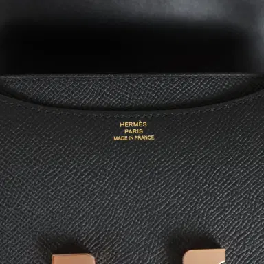 HERMÈS Hermes Constance 18 Black Epsom Rose Gold Hardware | Thumbnail 8 HERMÈS Hermes Constance 18 Black Epsom Rose Gold Hardware | Thumbnail 8