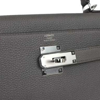 HERMÈS Hermes Kelly Retourne 28 Etain Togo Palladium Hardware | Thumbnail 7 HERMÈS Hermes Kelly Retourne 28 Etain Togo Palladium Hardware | Thumbnail 7