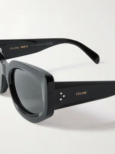 CELINE Eyewear Bold Cat-eye Acetate Sunglasses | Thumbnail 4 CELINE Eyewear Bold Cat-eye Acetate Sunglasses | Thumbnail 4