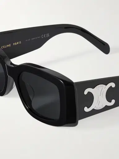 CELINE Eyewear Triomphe Oversized Square-frame Acetate Sunglasses | Thumbnail 4 CELINE Eyewear Triomphe Oversized Square-frame Acetate Sunglasses | Thumbnail 4