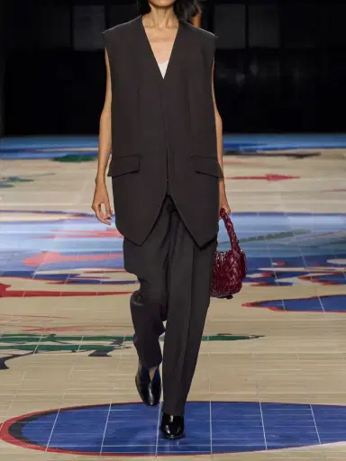 Bottega Veneta Cotton-blend Crepe Vest | Thumbnail 5 Bottega Veneta Cotton-blend Crepe Vest | Thumbnail 5