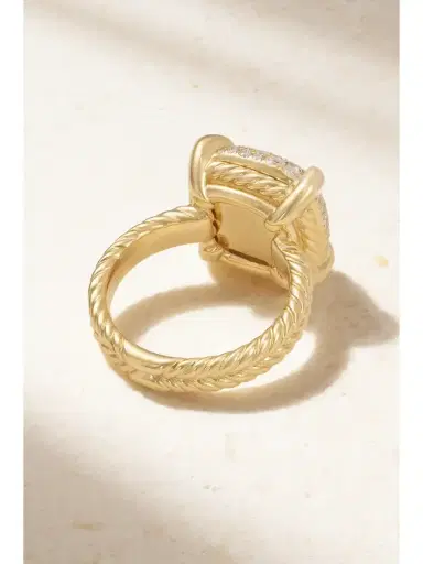 David Yurman Châtelaine 18-karat Gold Diamond Ring | Thumbnail 3 David Yurman Châtelaine 18-karat Gold Diamond Ring | Thumbnail 3
