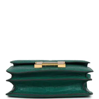 HERMÈS Hermes Constance 18 Malachite Matte Alligator Mississippiensis Gold Hardware | Thumbnail 6 HERMÈS Hermes Constance 18 Malachite Matte Alligator Mississippiensis Gold Hardware | Thumbnail 6