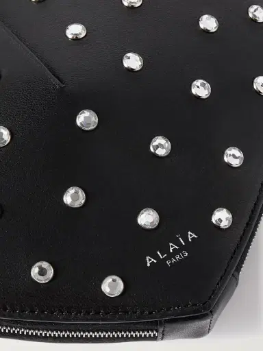 Alaïa Le Coeur Crystal-embellished Leather Shoulder Bag | Thumbnail 4 Alaïa Le Coeur Crystal-embellished Leather Shoulder Bag | Thumbnail 4