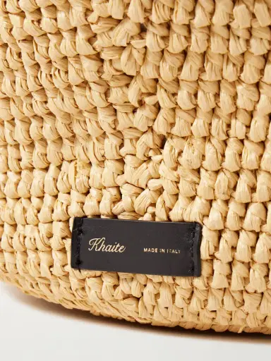 Khaite Lotus Medium Raffia Tote | Thumbnail 4 Khaite Lotus Medium Raffia Tote | Thumbnail 4