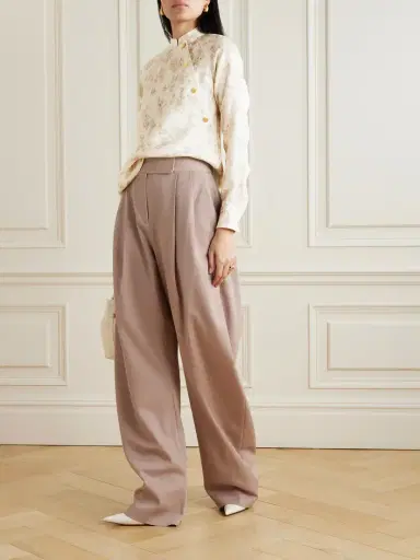 Loro Piana Klara Floral-print Linen And Cotton-blend Twill Blouse | Thumbnail 2 Loro Piana Klara Floral-print Linen And Cotton-blend Twill Blouse | Thumbnail 2