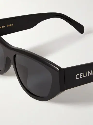CELINE Eyewear Monochroms 01 Cat-eye Acetate Sunglasses | Thumbnail 4 CELINE Eyewear Monochroms 01 Cat-eye Acetate Sunglasses | Thumbnail 4
