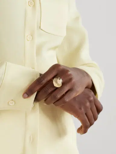 Mateo Lady Venus 14-karat Gold, Diamond And Pearl Ring | Thumbnail 6 Mateo Lady Venus 14-karat Gold, Diamond And Pearl Ring | Thumbnail 6