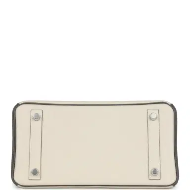 HERMÈS Hermes Special Order (HSS) Birkin 25 Beton and Etain Togo Brushed Palladium Hardware | Thumbnail 6 HERMÈS Hermes Special Order (HSS) Birkin 25 Beton and Etain Togo Brushed Palladium Hardware | Thumbnail 6