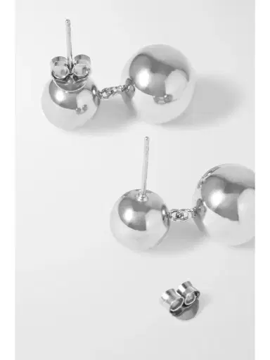 LIÉ STUDIO The Caroline Silver Earrings | Thumbnail 3 LIÉ STUDIO The Caroline Silver Earrings | Thumbnail 3