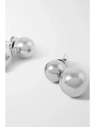 LIÉ STUDIO The Caroline Silver Earrings | Thumbnail 4 LIÉ STUDIO The Caroline Silver Earrings | Thumbnail 4
