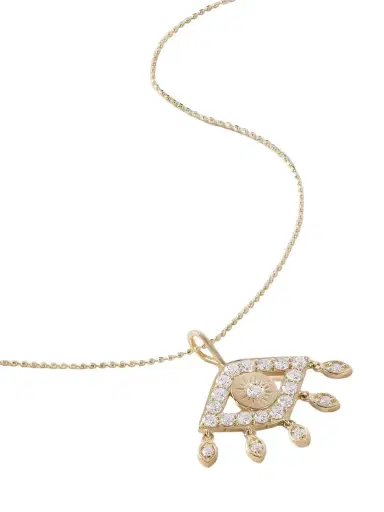 Sydney Evan 14-karat Gold Diamond Necklace | Thumbnail 1 Sydney Evan 14-karat Gold Diamond Necklace | Thumbnail 1