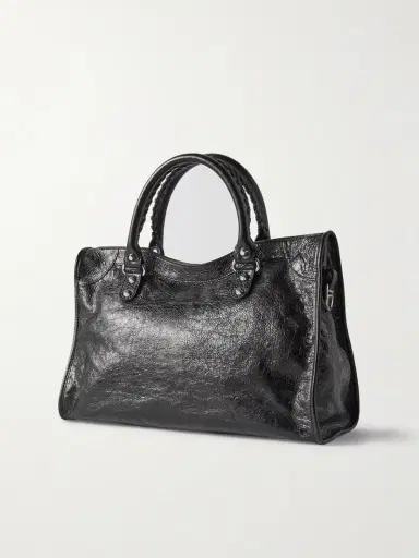 Balenciaga Le City Small Textured-leather Tote | Thumbnail 3 Balenciaga Le City Small Textured-leather Tote | Thumbnail 3