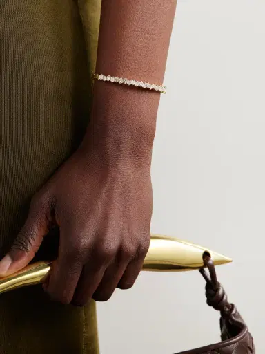 Suzanne Kalan 18-karat Gold Diamond Bangle | Thumbnail 2 Suzanne Kalan 18-karat Gold Diamond Bangle | Thumbnail 2