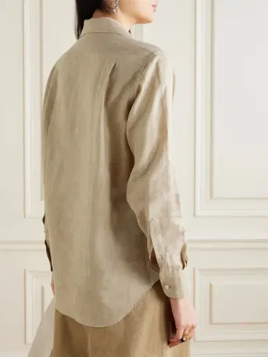 Loro Piana Linen Shirt | Thumbnail 4 Loro Piana Linen Shirt | Thumbnail 4