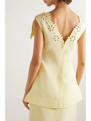 Bottega Veneta Layered Broderie Anglaise Top | Thumbnail 3 Bottega Veneta Layered Broderie Anglaise Top | Thumbnail 3