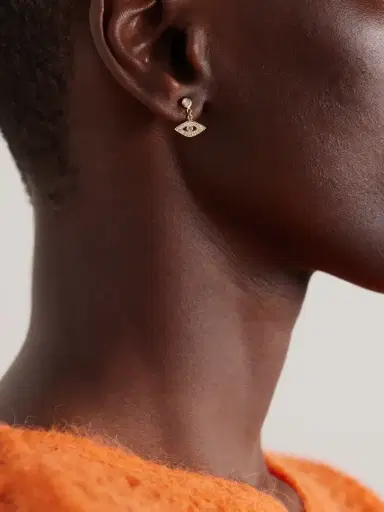 Jacquie Aiche 14-karat Gold Diamond Earring | Thumbnail 2 Jacquie Aiche 14-karat Gold Diamond Earring | Thumbnail 2