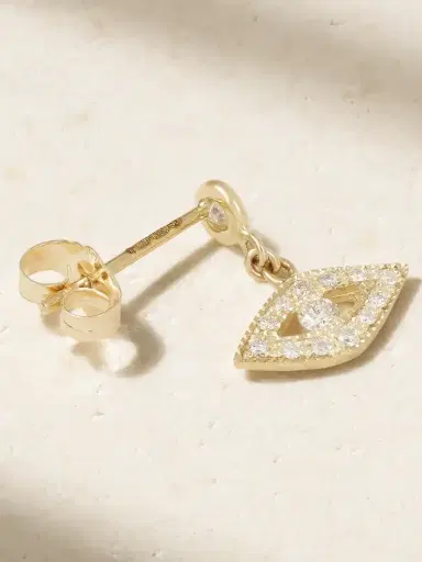 Jacquie Aiche 14-karat Gold Diamond Earring | Thumbnail 3 Jacquie Aiche 14-karat Gold Diamond Earring | Thumbnail 3