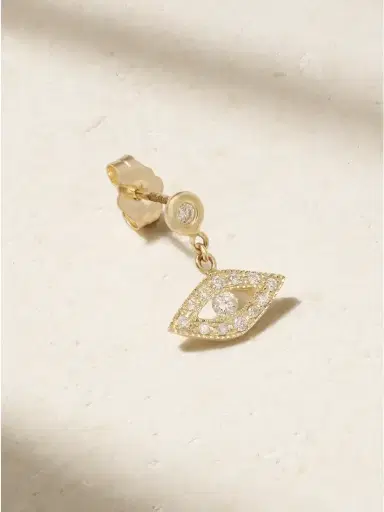 Jacquie Aiche 14-karat Gold Diamond Earring | Thumbnail 1 Jacquie Aiche 14-karat Gold Diamond Earring | Thumbnail 1