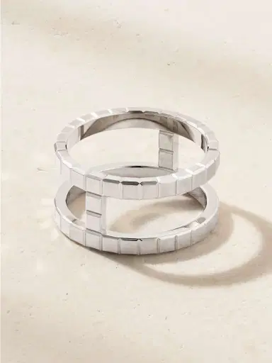 Chopard Ice Cube 18-karat White Gold Diamond Rings | Thumbnail 3 Chopard Ice Cube 18-karat White Gold Diamond Rings | Thumbnail 3