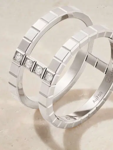 Chopard Ice Cube 18-karat White Gold Diamond Rings | Thumbnail 4 Chopard Ice Cube 18-karat White Gold Diamond Rings | Thumbnail 4