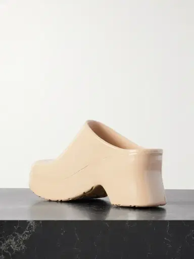 Loewe + Paula's Ibiza Glossed-rubber Mules | Thumbnail 3 Loewe + Paula's Ibiza Glossed-rubber Mules | Thumbnail 3