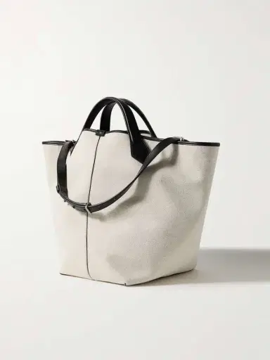 Proenza Schouler Ps1 Xl Leather-trimmed Canvas Tote | Thumbnail 3 Proenza Schouler Ps1 Xl Leather-trimmed Canvas Tote | Thumbnail 3