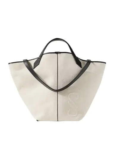 Proenza Schouler Ps1 Xl Leather-trimmed Canvas Tote | Thumbnail 1 Proenza Schouler Ps1 Xl Leather-trimmed Canvas Tote | Thumbnail 1