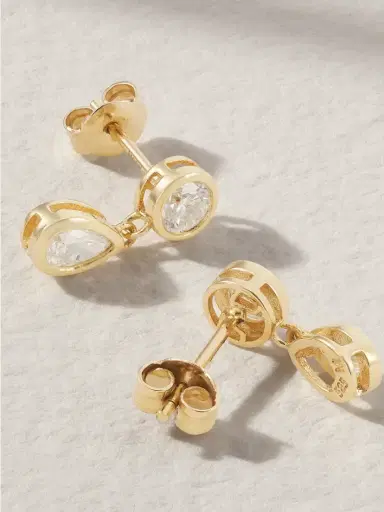 Mateo 14-karat Gold Diamond Earrings | Thumbnail 3 Mateo 14-karat Gold Diamond Earrings | Thumbnail 3