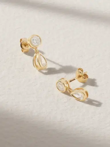 Mateo 14-karat Gold Diamond Earrings | Thumbnail 1 Mateo 14-karat Gold Diamond Earrings | Thumbnail 1