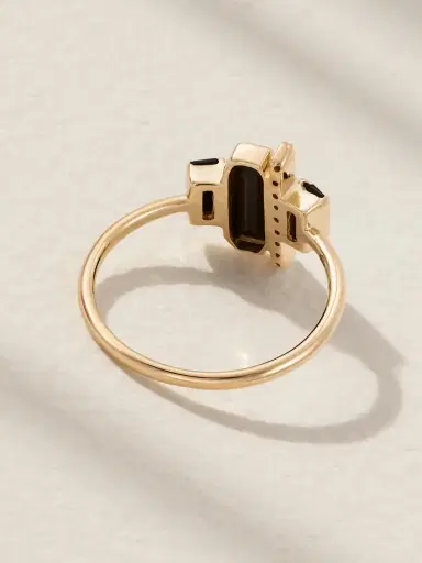 Melissa Joy Manning Cityscape 14-karat Recycled Gold, Spinel And Diamond Ring | Thumbnail 3 Melissa Joy Manning Cityscape 14-karat Recycled Gold, Spinel And Diamond Ring | Thumbnail 3