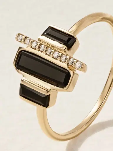 Melissa Joy Manning Cityscape 14-karat Recycled Gold, Spinel And Diamond Ring | Thumbnail 4 Melissa Joy Manning Cityscape 14-karat Recycled Gold, Spinel And Diamond Ring | Thumbnail 4