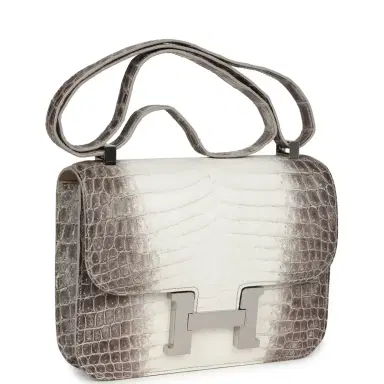 HERMÈS Hermes Constance 1-24 Himalaya Matte Niloticus Crocodile Palladium Hardware | Thumbnail 2 HERMÈS Hermes Constance 1-24 Himalaya Matte Niloticus Crocodile Palladium Hardware | Thumbnail 2