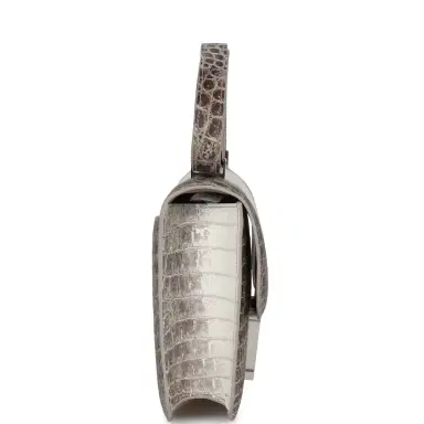 HERMÈS Hermes Constance 1-24 Himalaya Matte Niloticus Crocodile Palladium Hardware | Thumbnail 3 HERMÈS Hermes Constance 1-24 Himalaya Matte Niloticus Crocodile Palladium Hardware | Thumbnail 3
