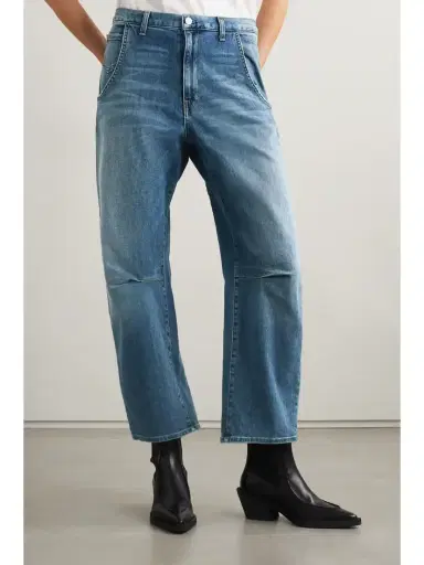 Nili Lotan Emerson High-rise Tapered Jeans | Thumbnail 3 Nili Lotan Emerson High-rise Tapered Jeans | Thumbnail 3