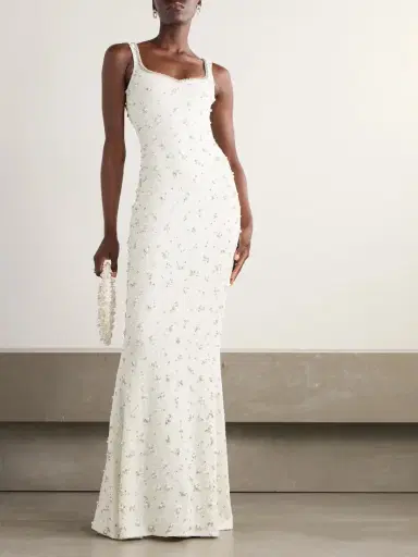 Clio Peppiatt Embellished Stretch-tulle Gown | Thumbnail 2 Clio Peppiatt Embellished Stretch-tulle Gown | Thumbnail 2