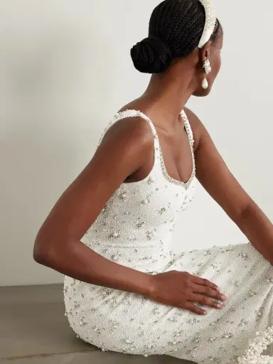Clio Peppiatt Embellished Stretch-tulle Gown | Thumbnail 5 Clio Peppiatt Embellished Stretch-tulle Gown | Thumbnail 5