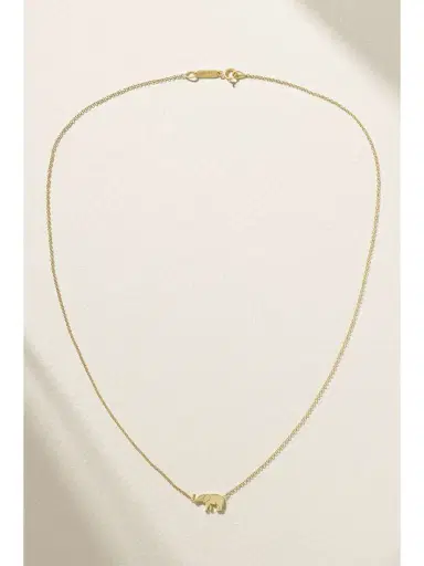 Jennifer Meyer Mini Elephant 18-karat Gold Diamond Necklace | Thumbnail 4 Jennifer Meyer Mini Elephant 18-karat Gold Diamond Necklace | Thumbnail 4