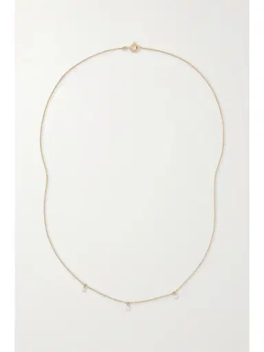 STONE AND STRAND 14-karat Gold Diamond Necklace | Thumbnail 4 STONE AND STRAND 14-karat Gold Diamond Necklace | Thumbnail 4