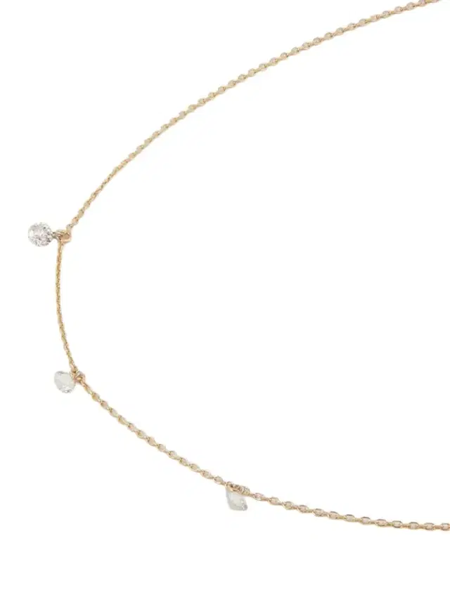 14-karat Gold Diamond Necklace 14-karat Gold Diamond Necklace