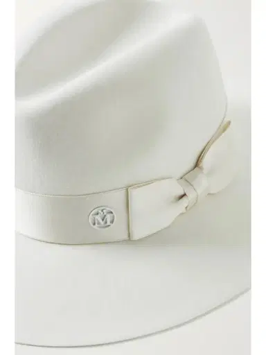 Maison Michel Henrietta Silk Satin-trimmed Wool-felt Fedora | Thumbnail 3 Maison Michel Henrietta Silk Satin-trimmed Wool-felt Fedora | Thumbnail 3