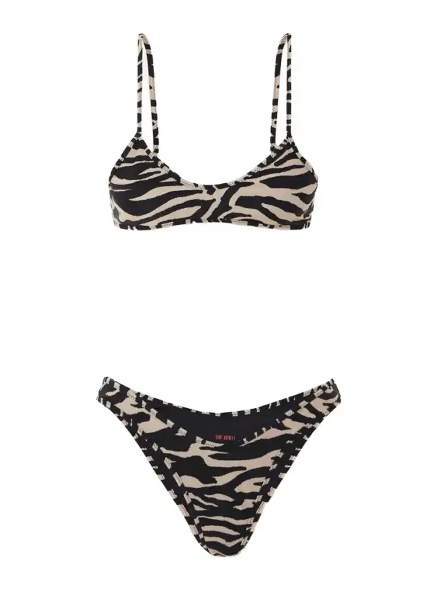 Zebra-print Bikini