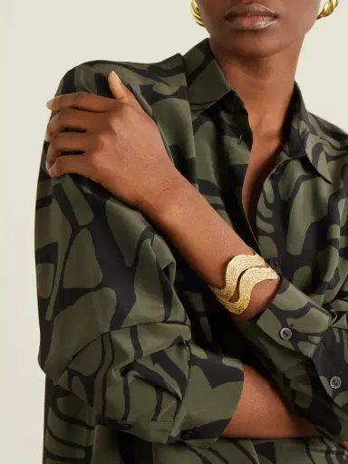 YSSO Dionysus Set Of Two Gold-plated Cuffs | Thumbnail 2 YSSO Dionysus Set Of Two Gold-plated Cuffs | Thumbnail 2