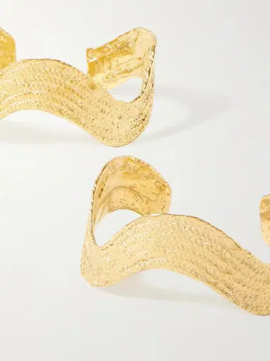 YSSO Dionysus Set Of Two Gold-plated Cuffs | Thumbnail 4 YSSO Dionysus Set Of Two Gold-plated Cuffs | Thumbnail 4