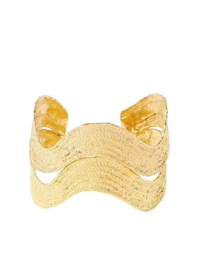 YSSO Dionysus Set Of Two Gold-plated Cuffs | Thumbnail 1 YSSO Dionysus Set Of Two Gold-plated Cuffs | Thumbnail 1