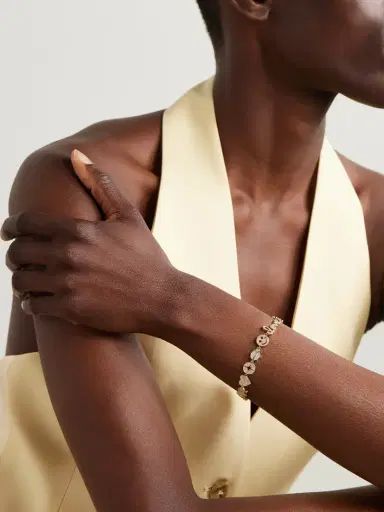 Sydney Evan 15th Anniversary 14-karat Gold Diamond Bracelet | Thumbnail 2 Sydney Evan 15th Anniversary 14-karat Gold Diamond Bracelet | Thumbnail 2
