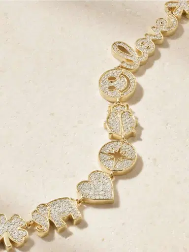 Sydney Evan 15th Anniversary 14-karat Gold Diamond Bracelet | Thumbnail 4 Sydney Evan 15th Anniversary 14-karat Gold Diamond Bracelet | Thumbnail 4